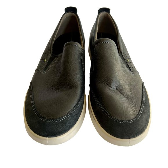 Ecco Slip On Shoes Black Leather Collin 2.0 Casual Sneakers Mens Size 6 EU 40 main image 6